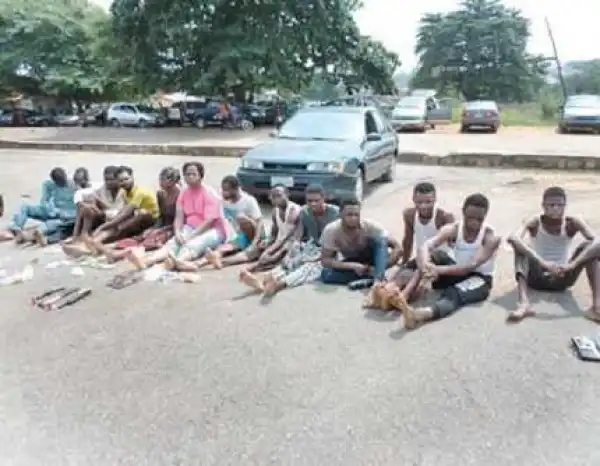 Why We Usually Target Female Drivers During Our Operations - Vehicle Snatching Suspects (Photo)